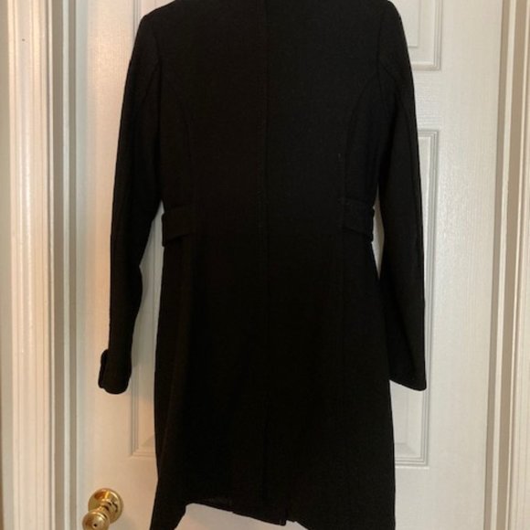 Black Winter Peacoat - Picture 2 of 3